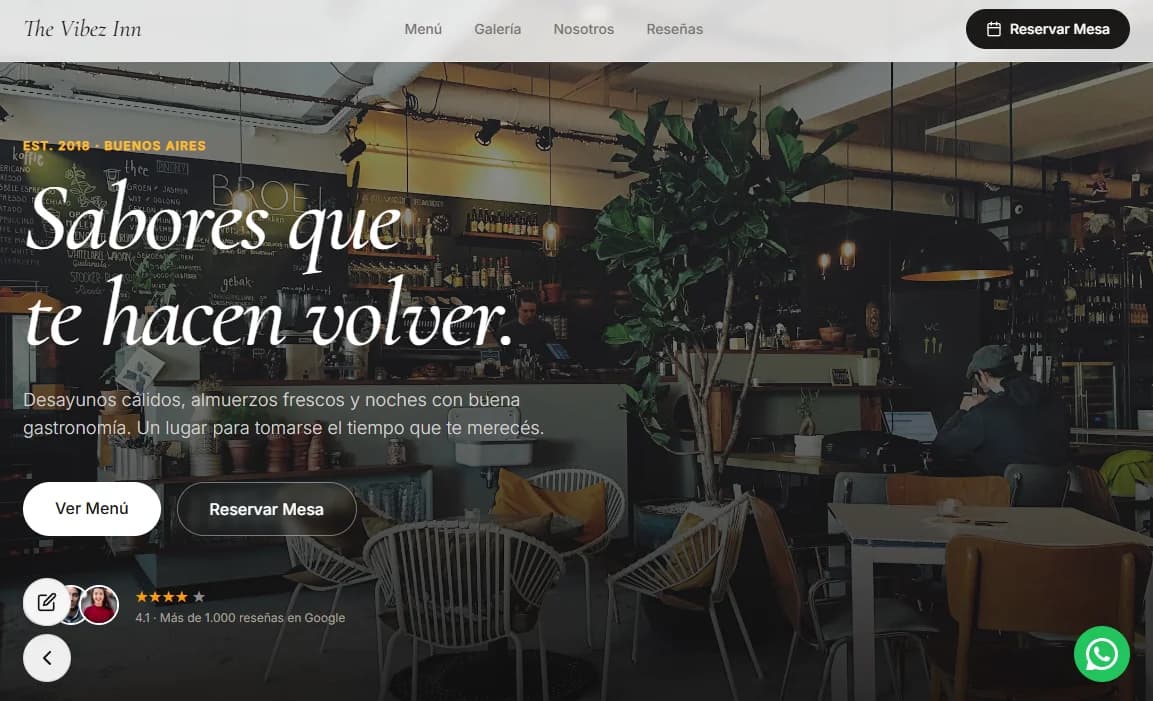 Preview de Vibez Café