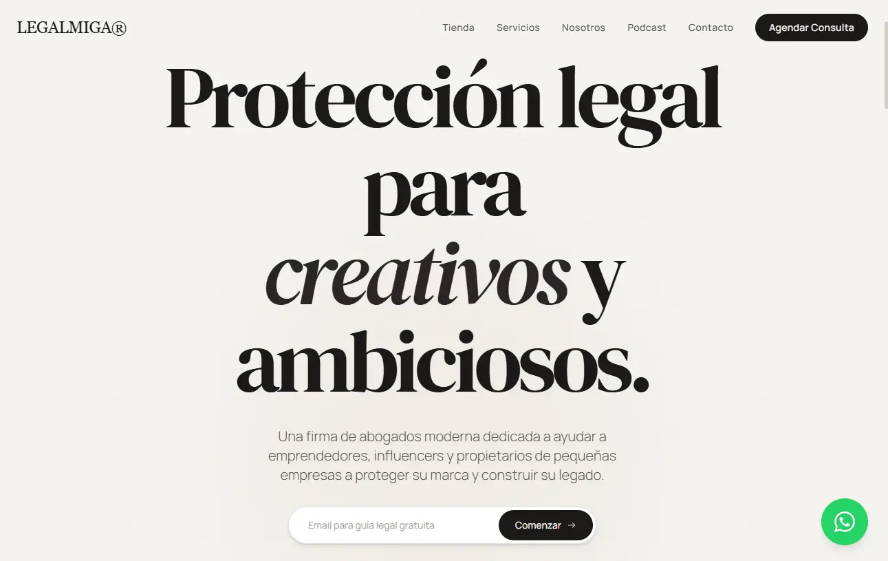 Preview de Creative Law Firm